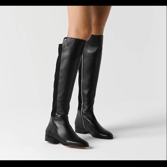 michael michael kors grover thigh high knit boots